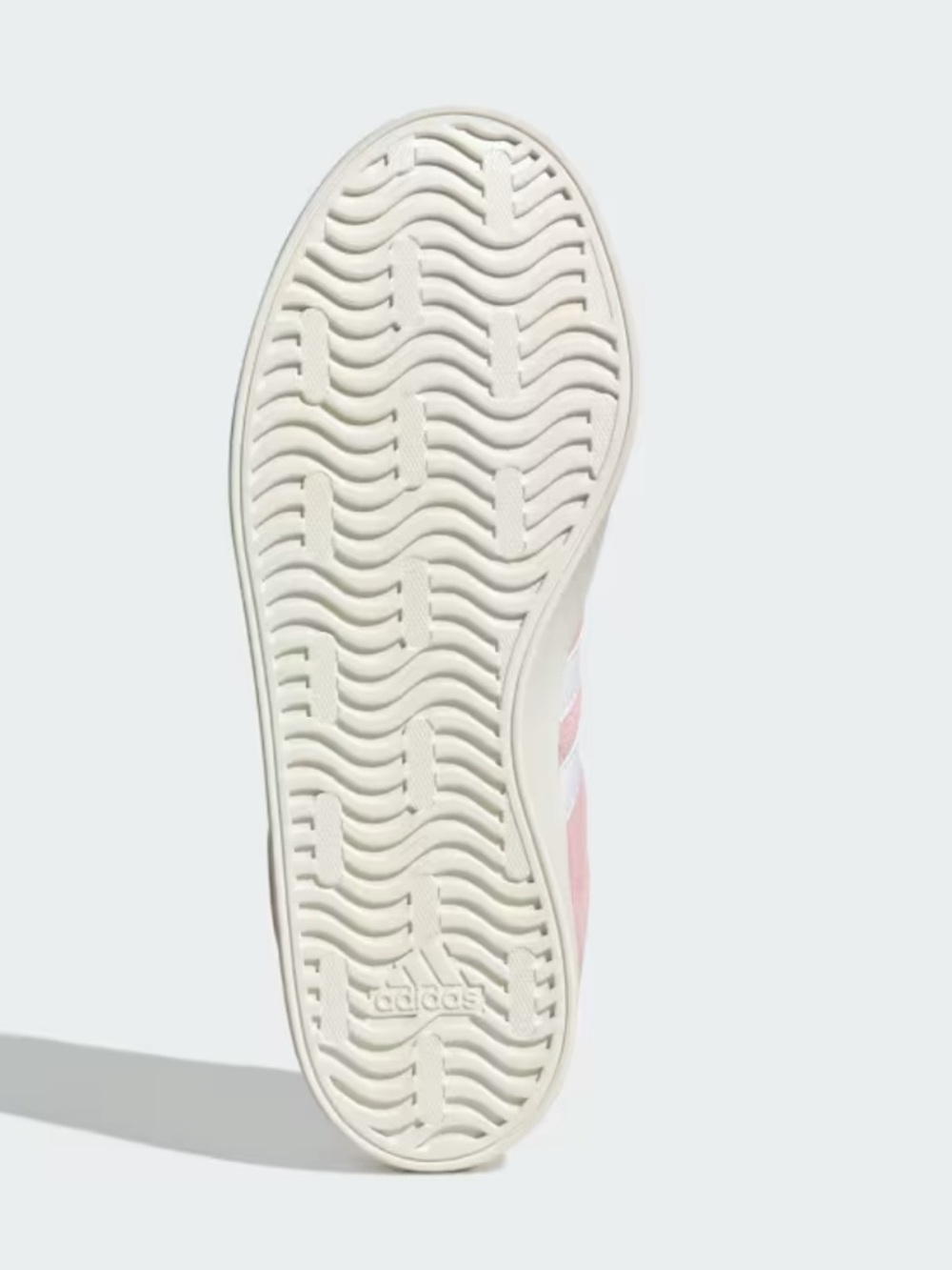 Adidas Women’s VL Court 3.0 Shoes – Pink/White Suede Sneakers – Sz 8.5 - Picture 9 of 9